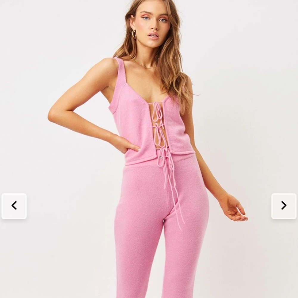 Frankie's Bikinis knit matching set